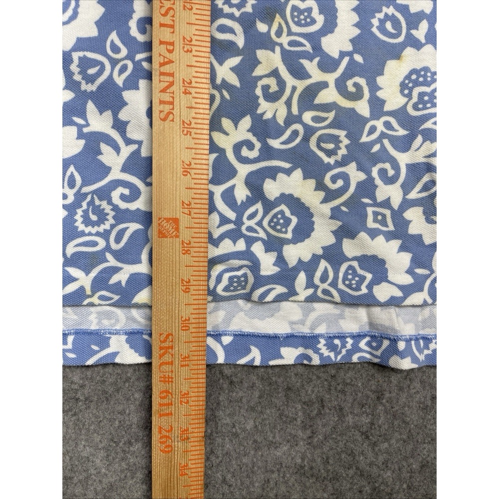 Vintage Polo Ralph Lauren Shirt Mens XXL Large Blue Floral Print AOP Coastal - Picture 11 of 11